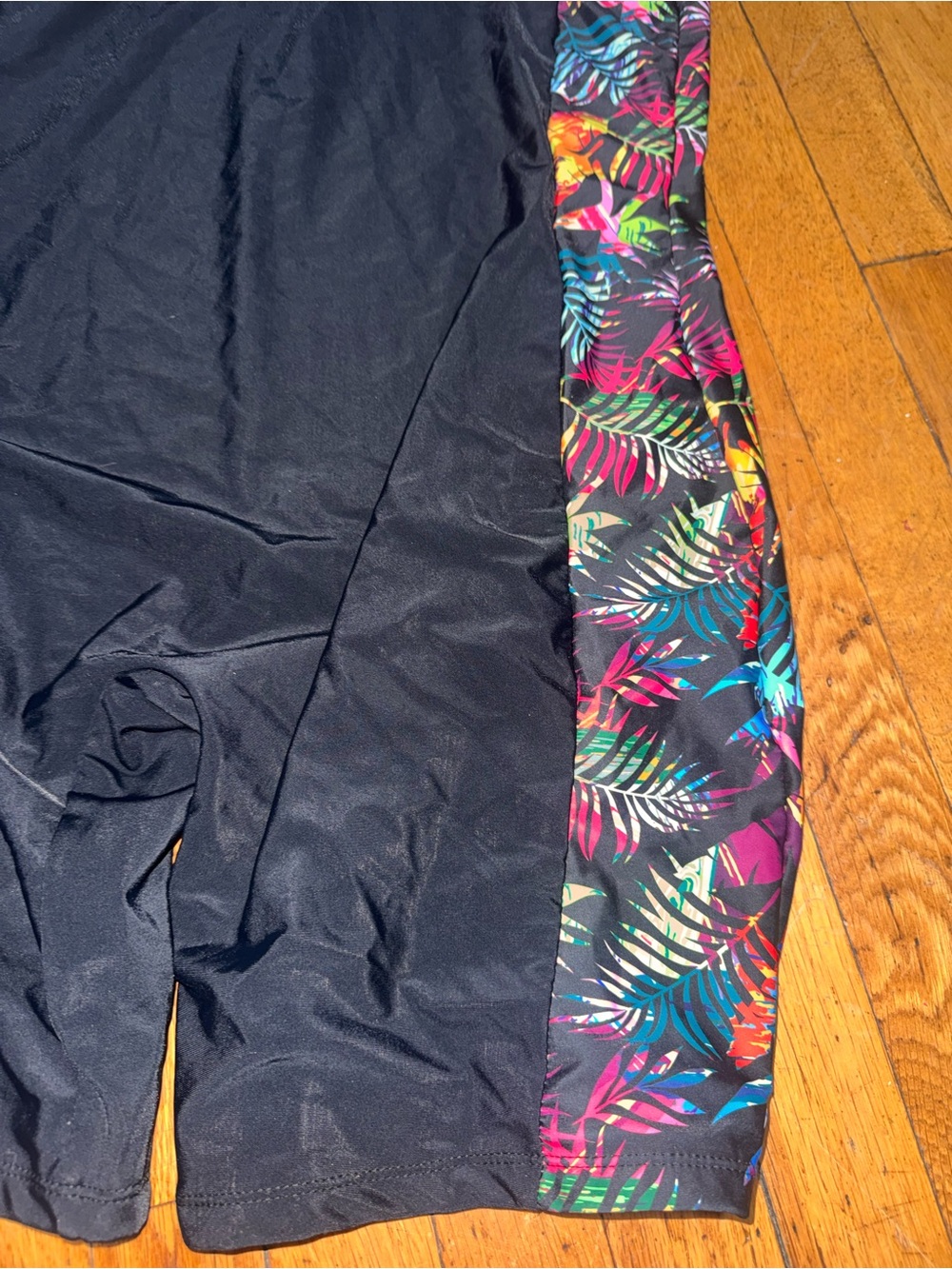 Women’s Sporty Tropical Print Beach One Piece Swimsuit Size 4X - Picture 3 of 5